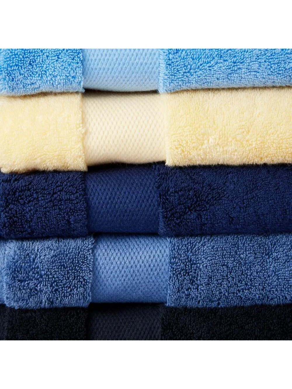 NWT SFERRA Bello Bath Towel Navy Size 30x60
